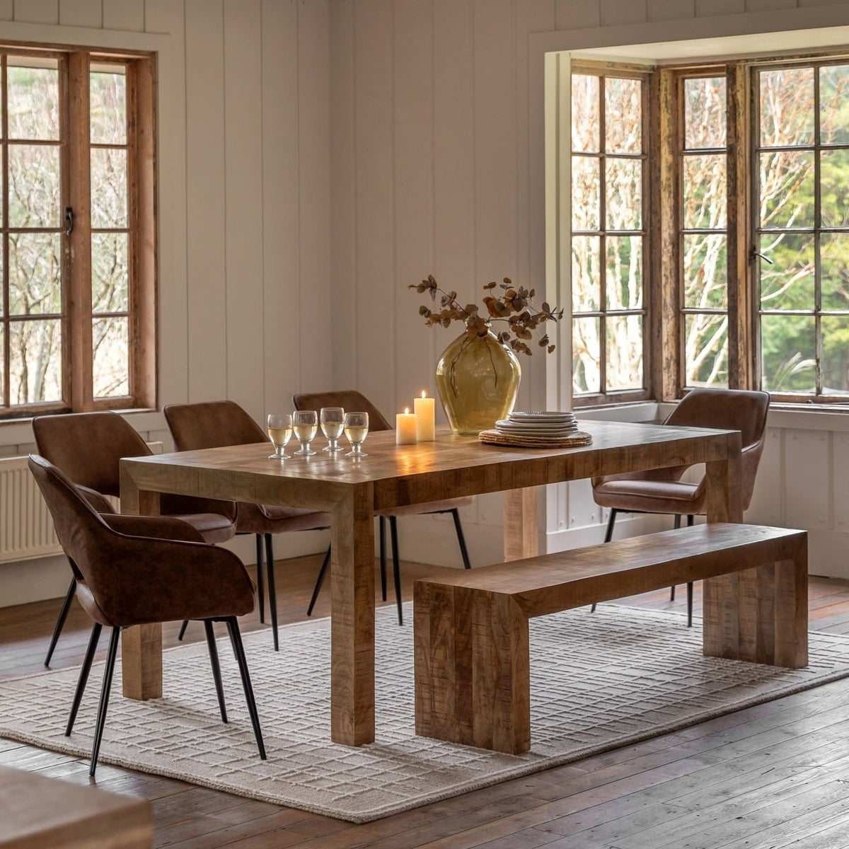 Wisconsin Dining Table in Natural - 200cm