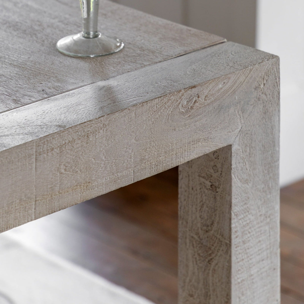 Wisconsin Dining Table in Whitewash - 200cm
