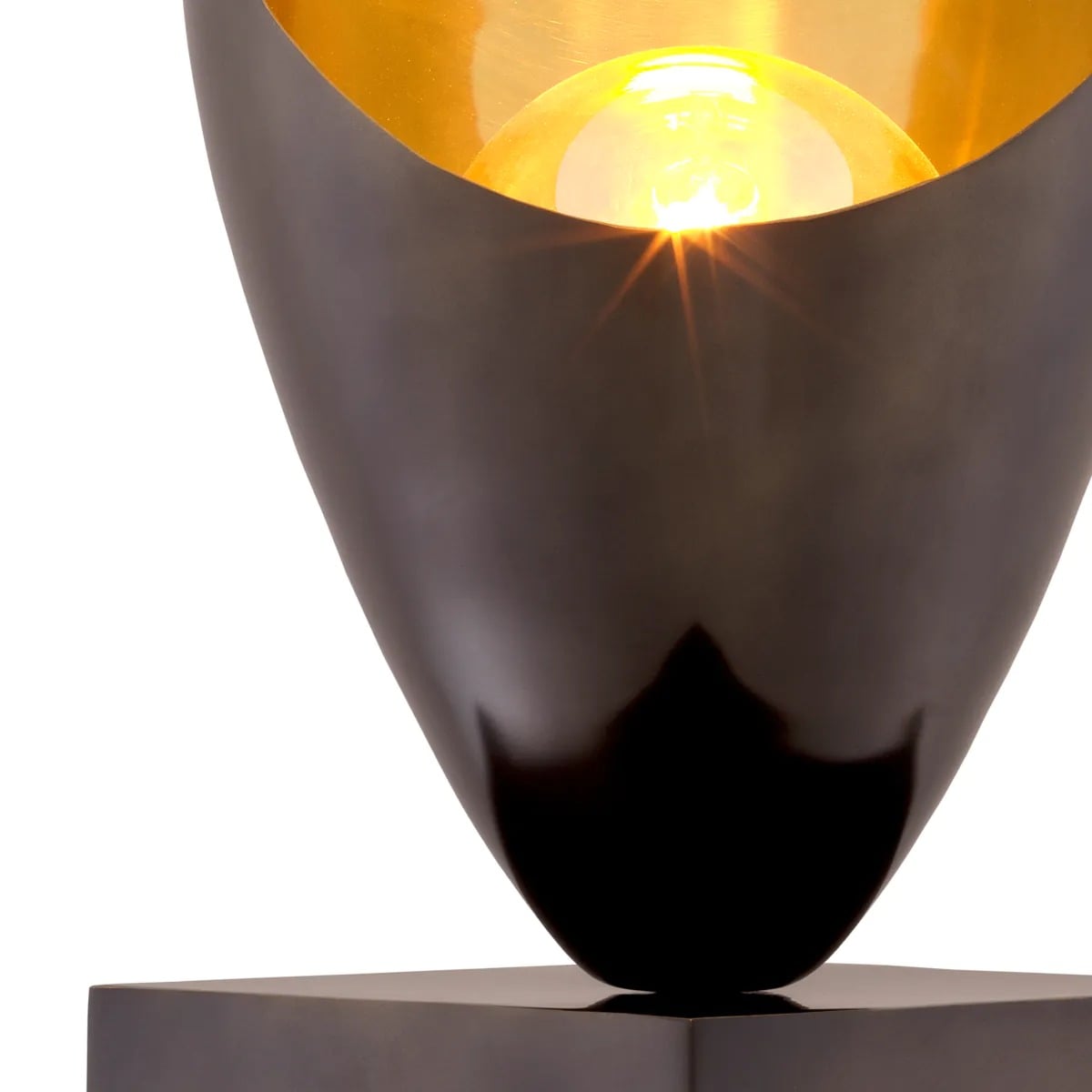 Table Lamp Grotto in Gunmetal