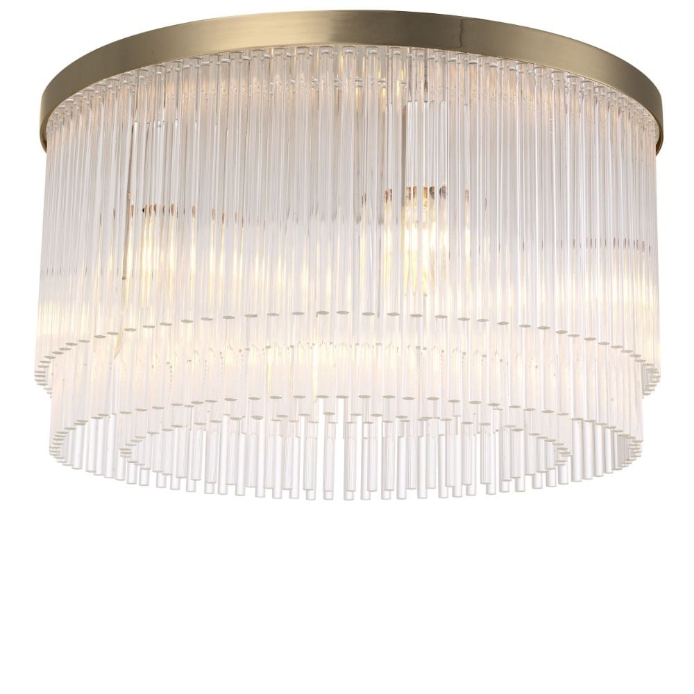 Hector Ceiling Light in Brass