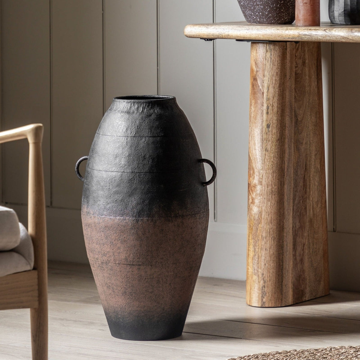 Teide Metal Vase Small