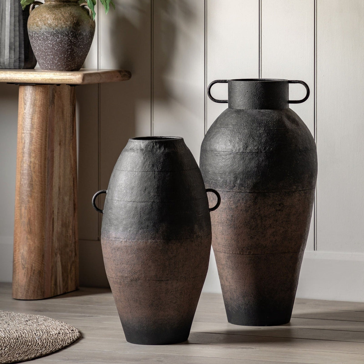 Teide Metal Vase Small