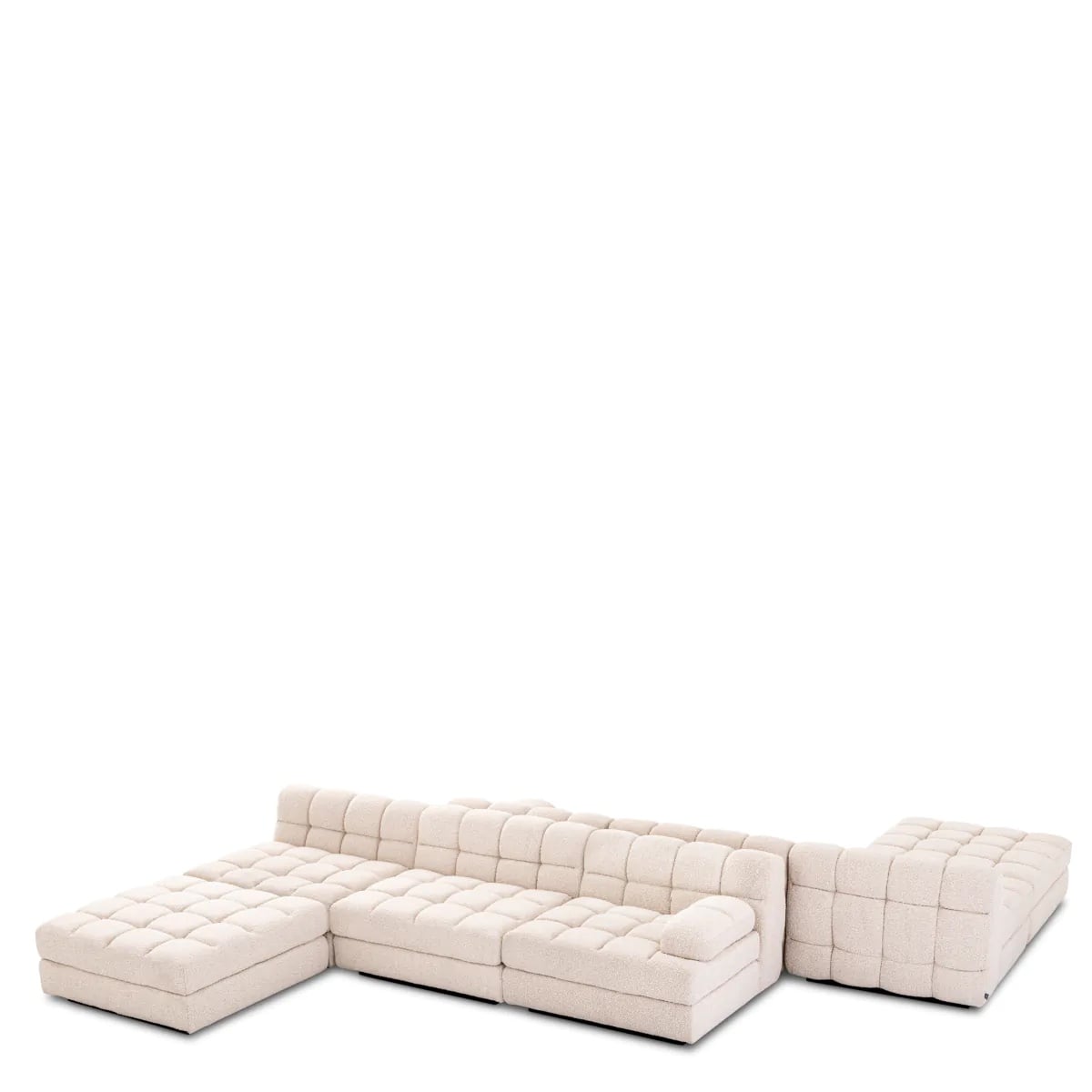 Dean Modular Sofa in Boucle - Left