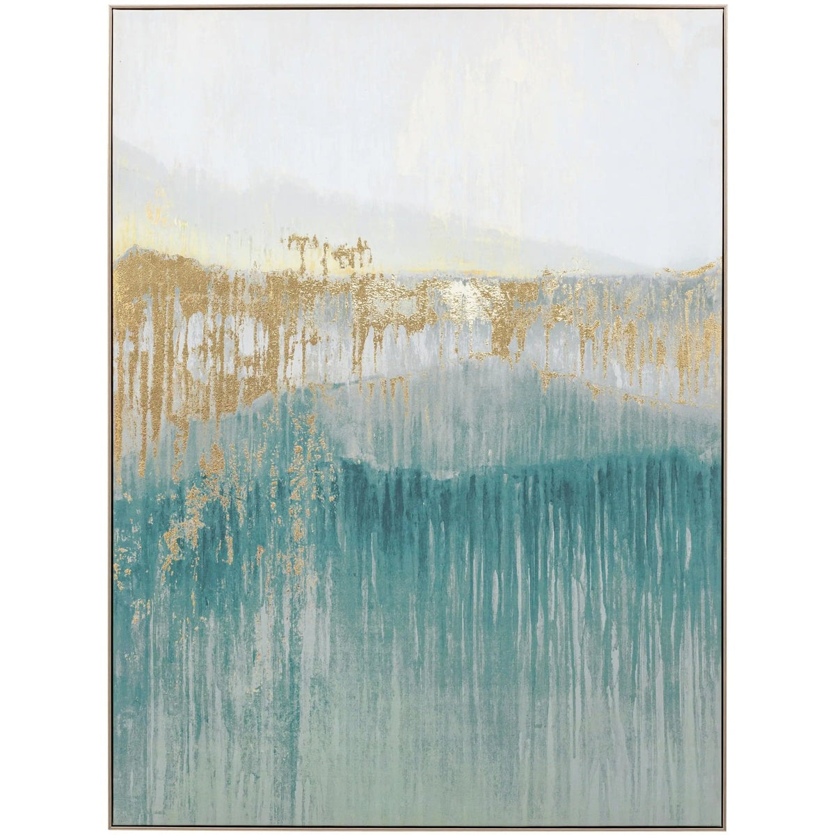 Early Morning Horizon Framed Canvas