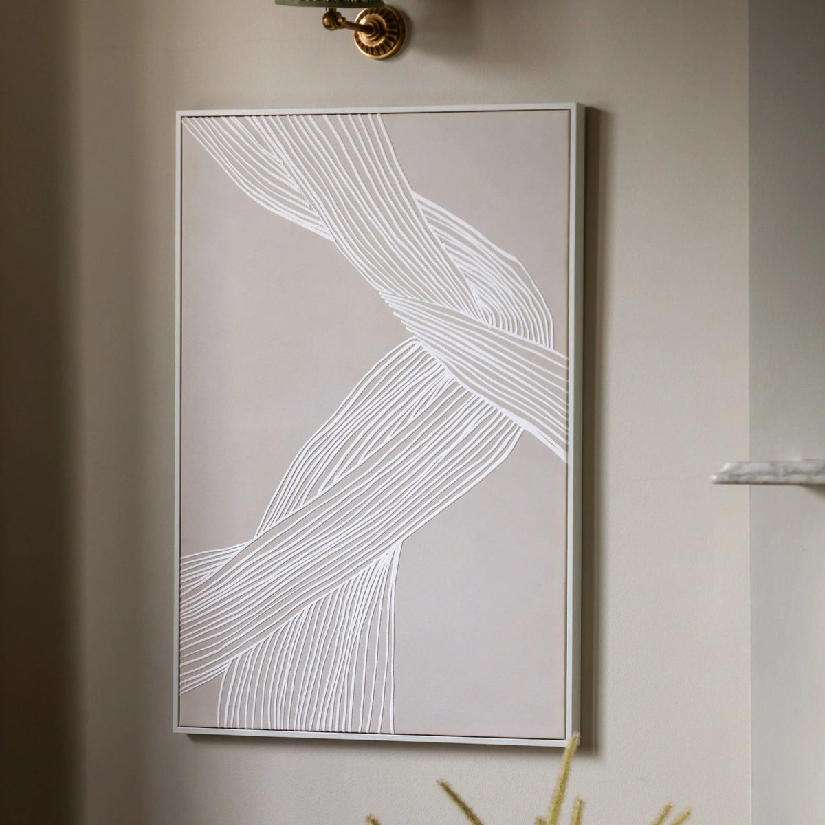 Entangled Framed Canvas