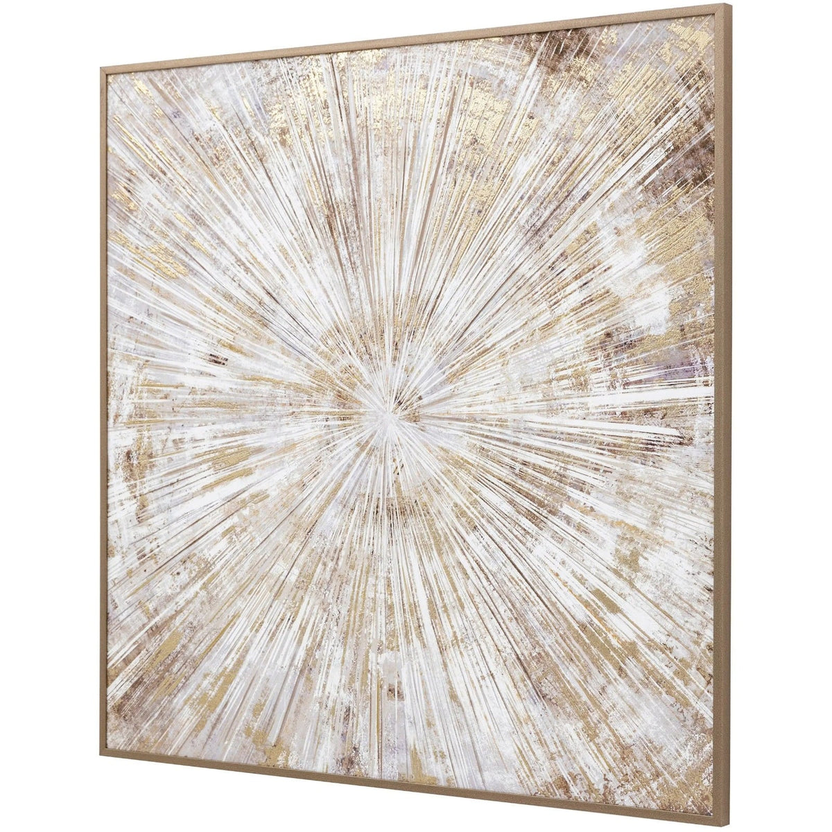 Starburst Flair Framed Canvas