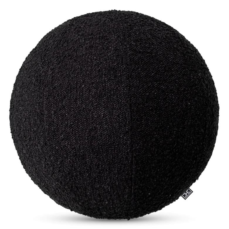 Cushion Palla Large in Boucle Black