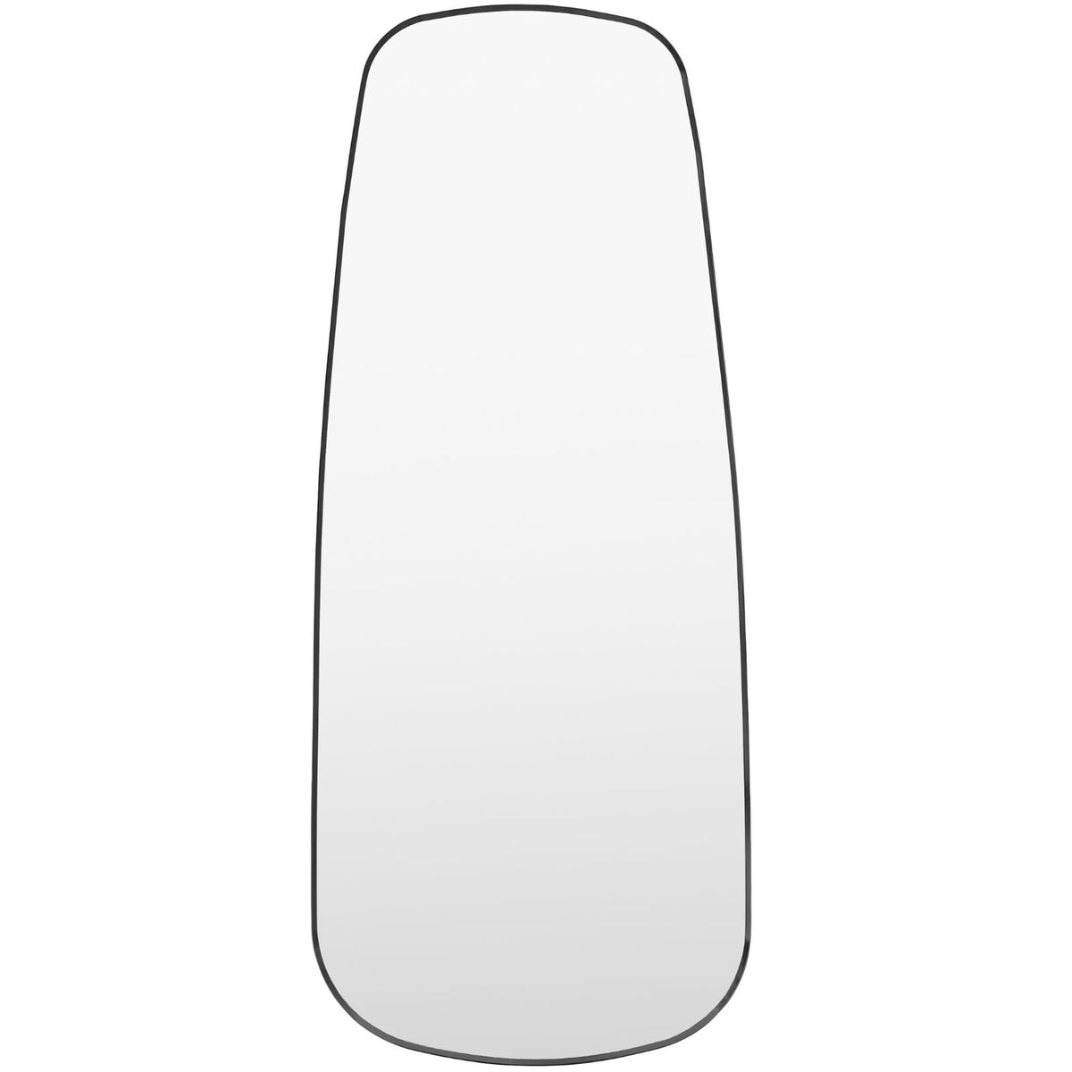 Holworth Shaped Leaner Mirror Black