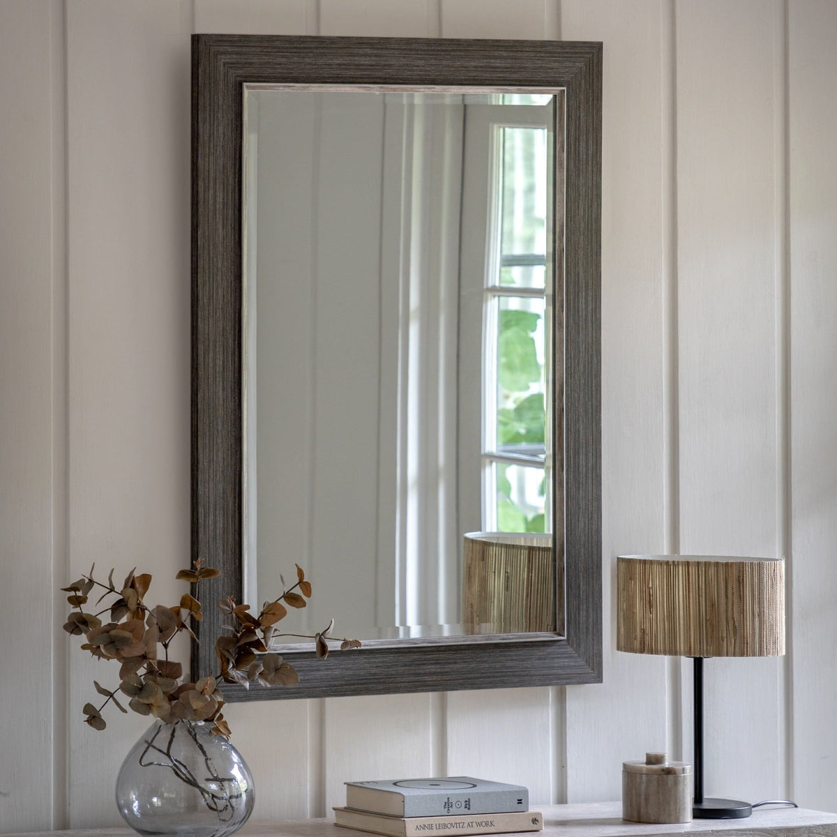 Richmond Rectangle Mirror Pewter