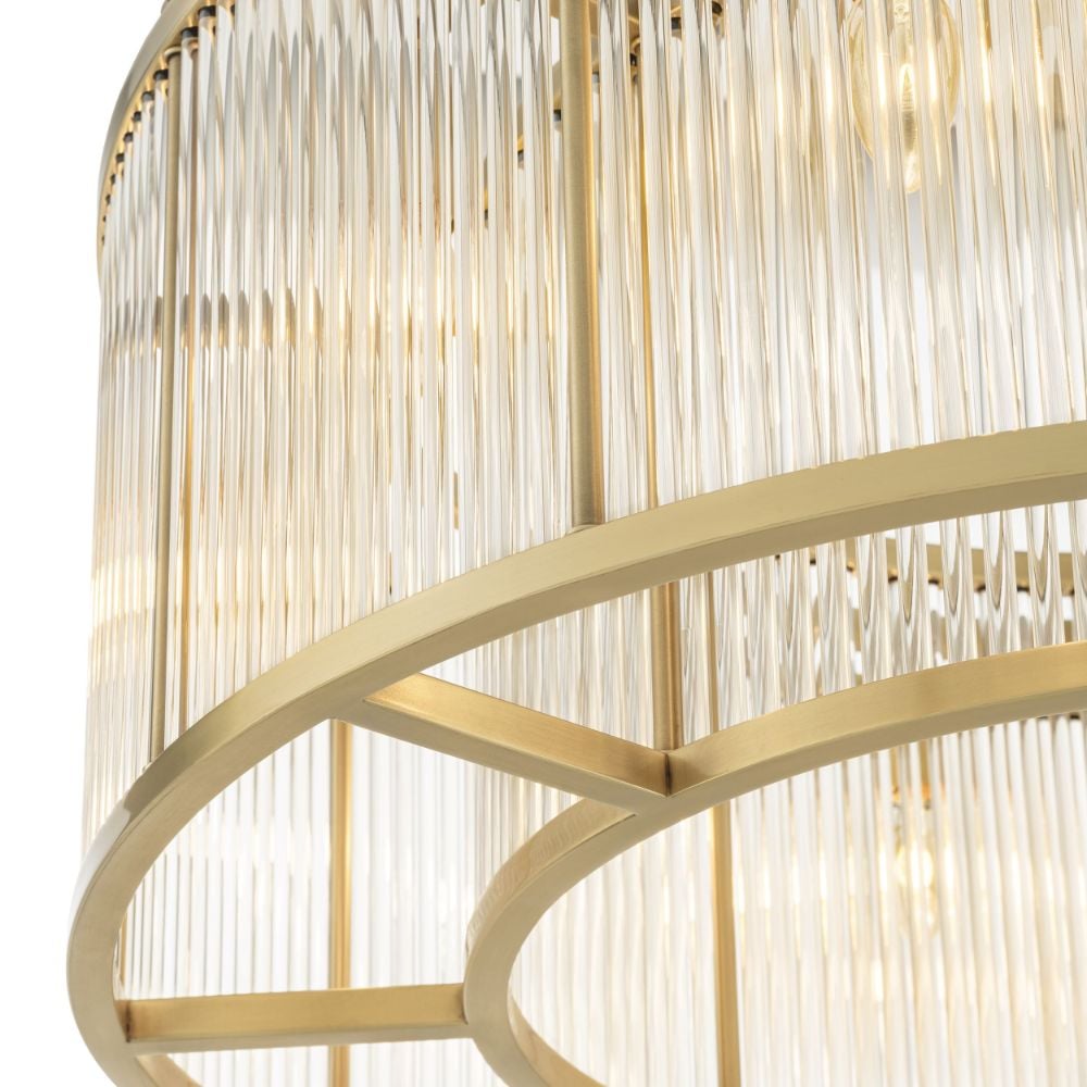 Bernardi Ceiling Light in Brass