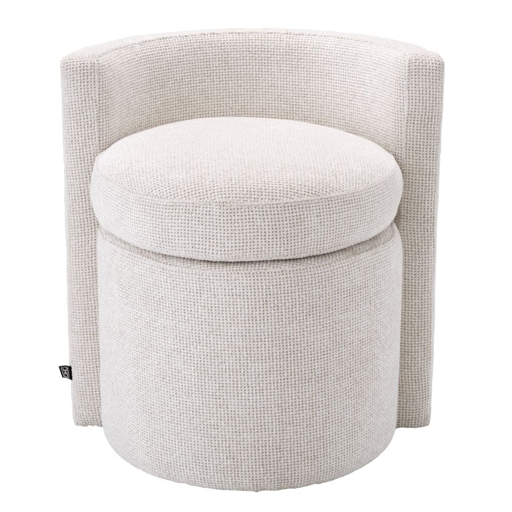 Arcadia Stool in Lyssa Off-White