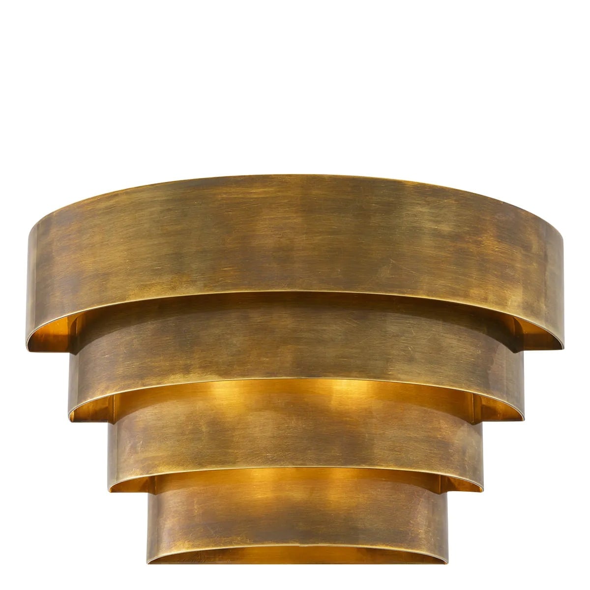 Rizzi Wall Lamp in Vintage Brass Finish