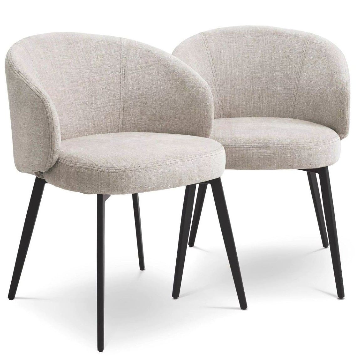 Lloyd Dining Armchair in Sisley Beige - Set of 2