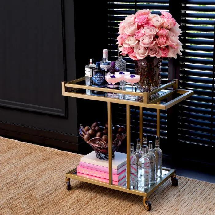 Trolley Beverly Hills in Brushed Brass