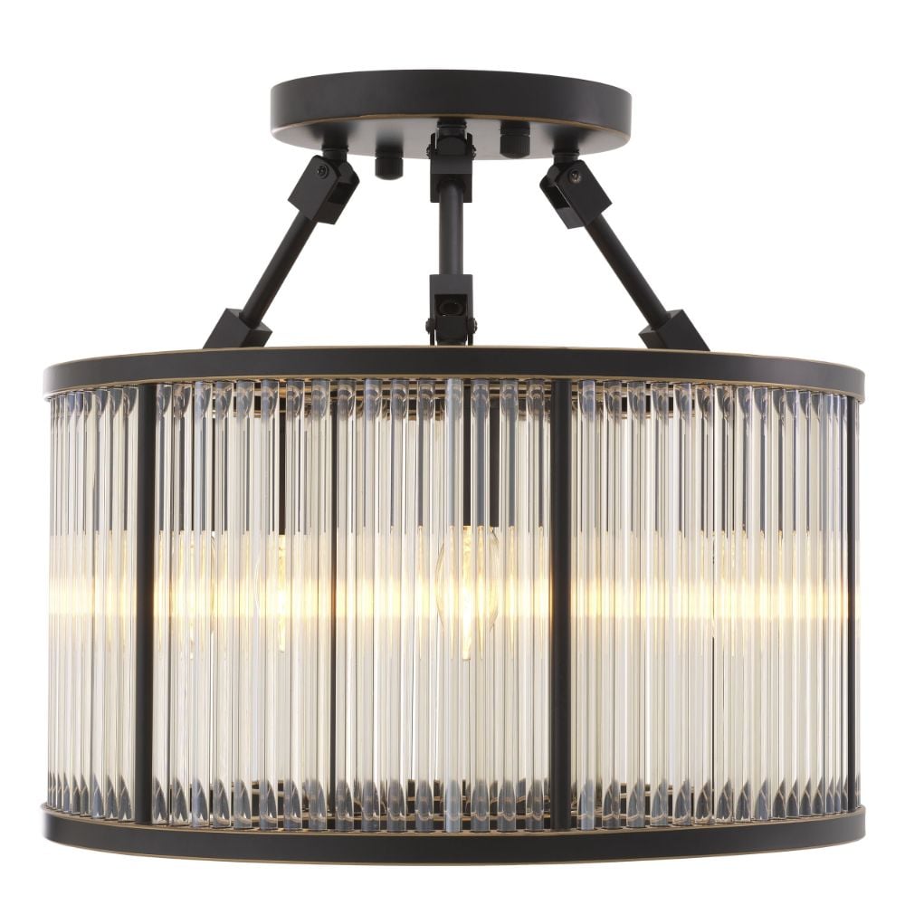 Bernardi Small Ceiling Light in Bronze