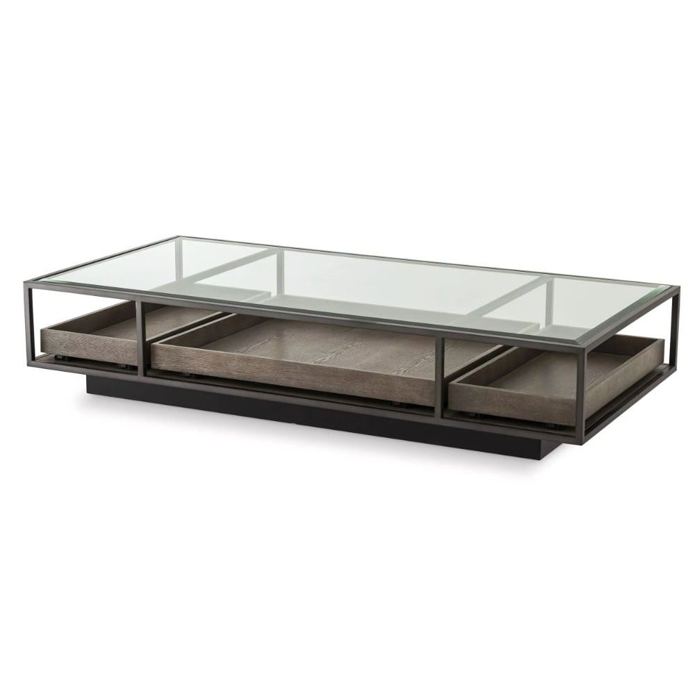 Roxton Coffee Table in Bronze