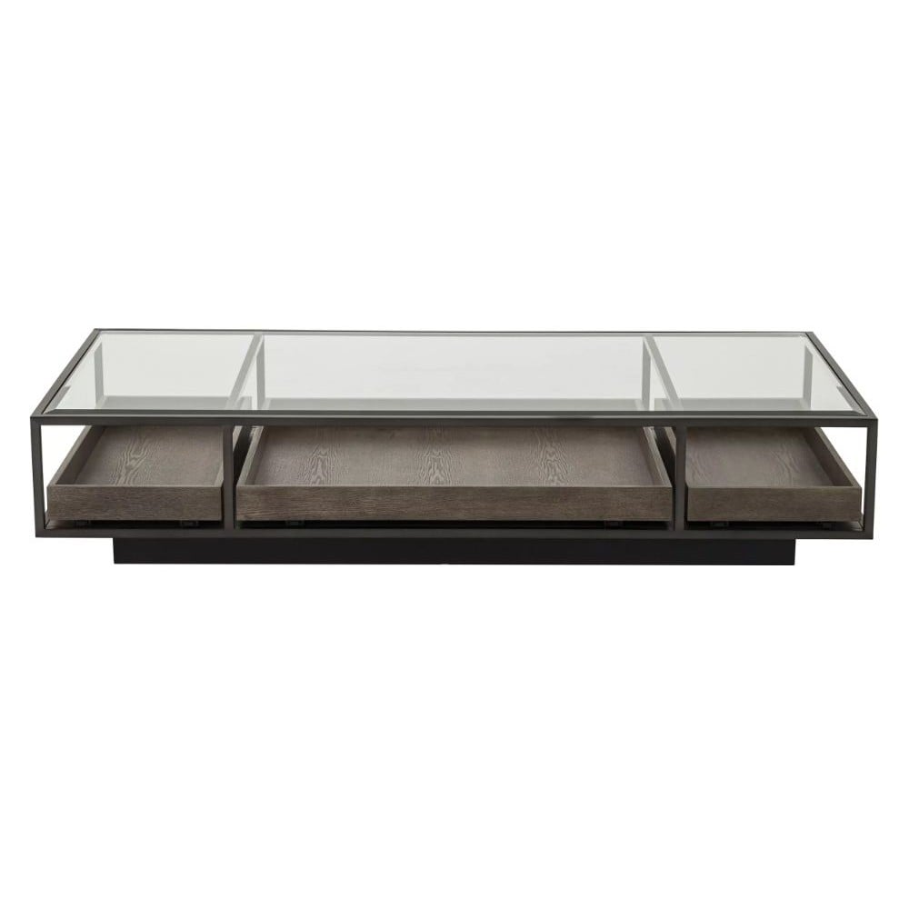 Roxton Coffee Table in Bronze
