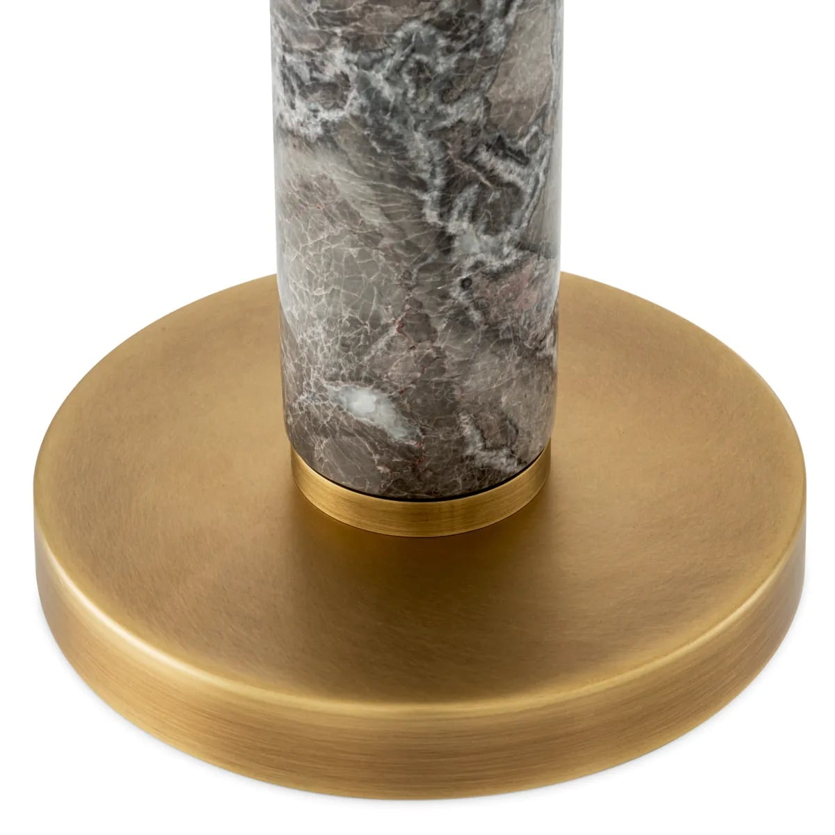 Ziegèl Table Lamp in Antique Brass
