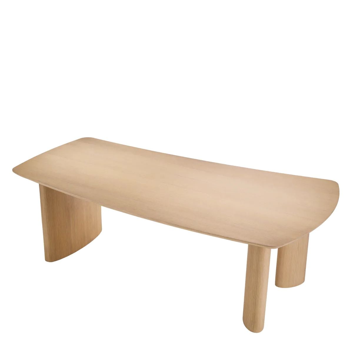 Bergman Dining Table in Natural Oak - 230cm