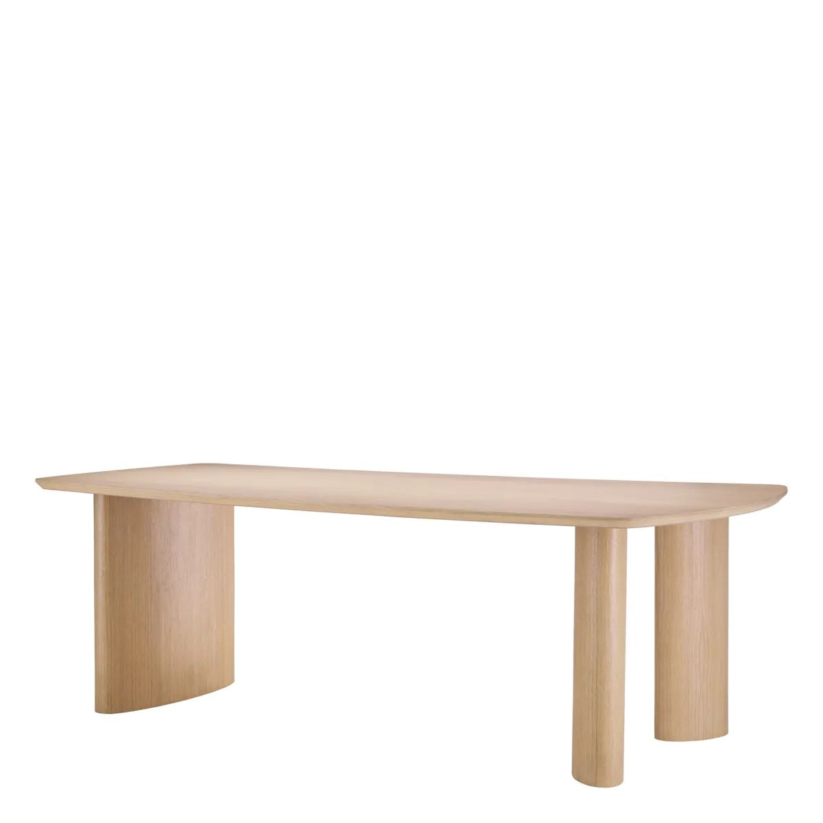 Bergman Dining Table in Natural Oak - 230cm