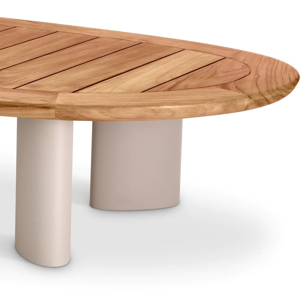 Outdoor Teak Coffee Table Free Form