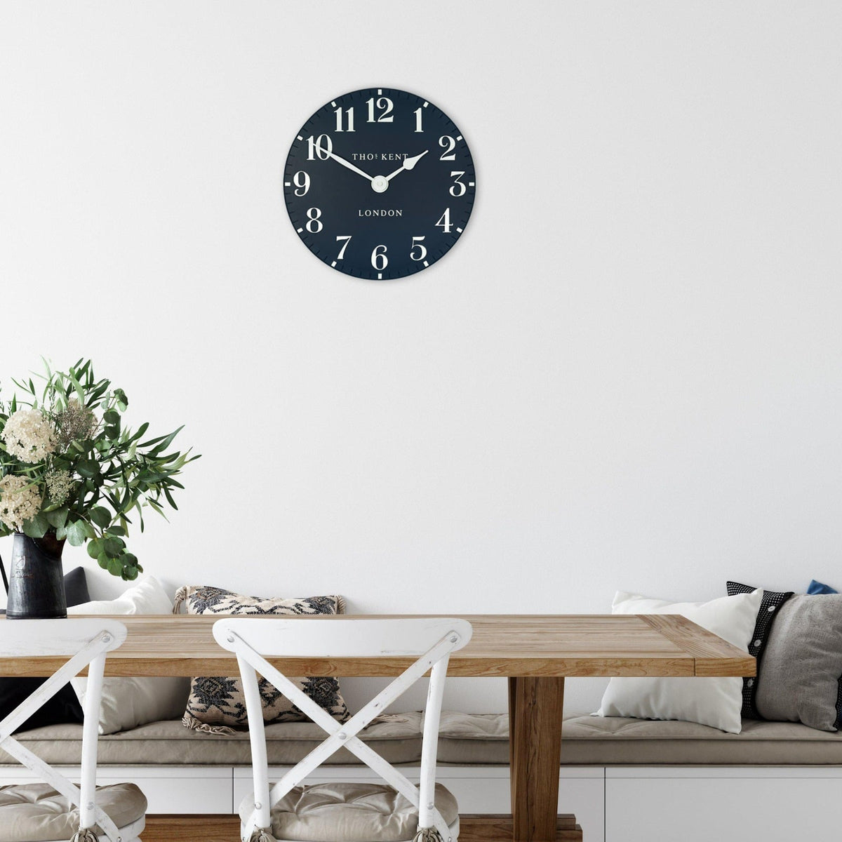 Arabic Wall Clock in Ink - Small