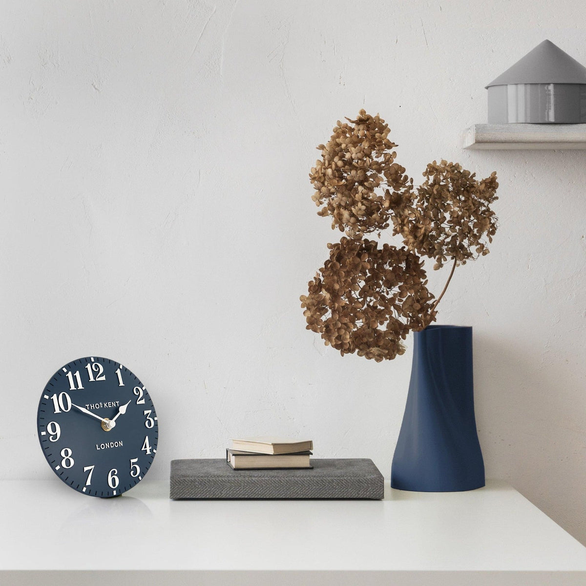 Arabic Mantel Clock in Ink
