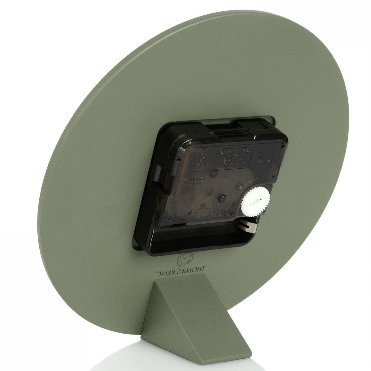Arabic Mantel Clock in Lichen Green