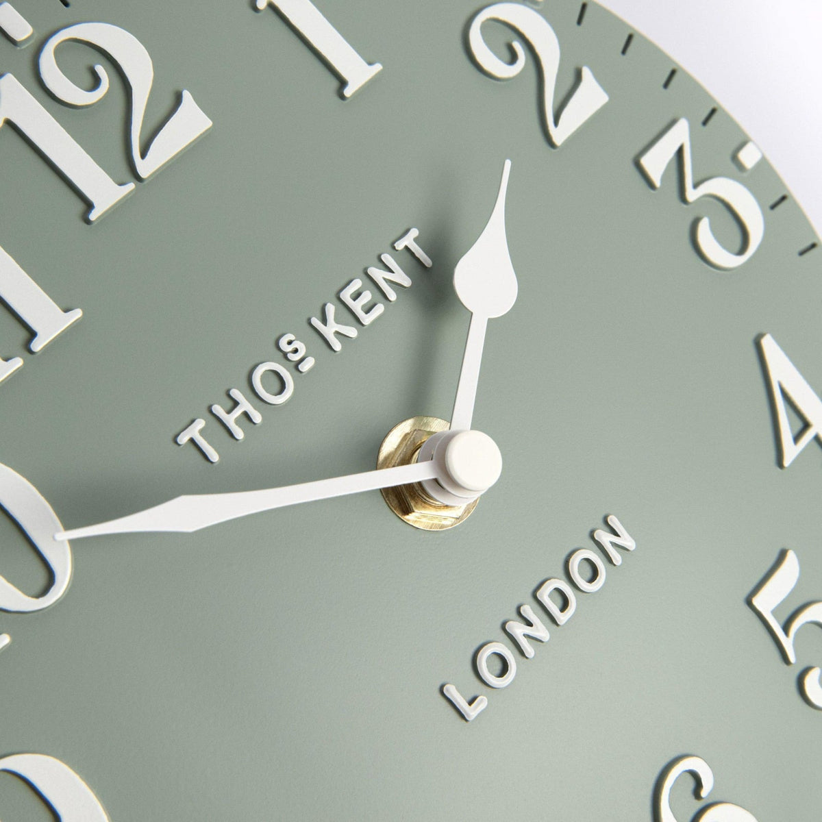 Arabic Mantel Clock in Seagrass