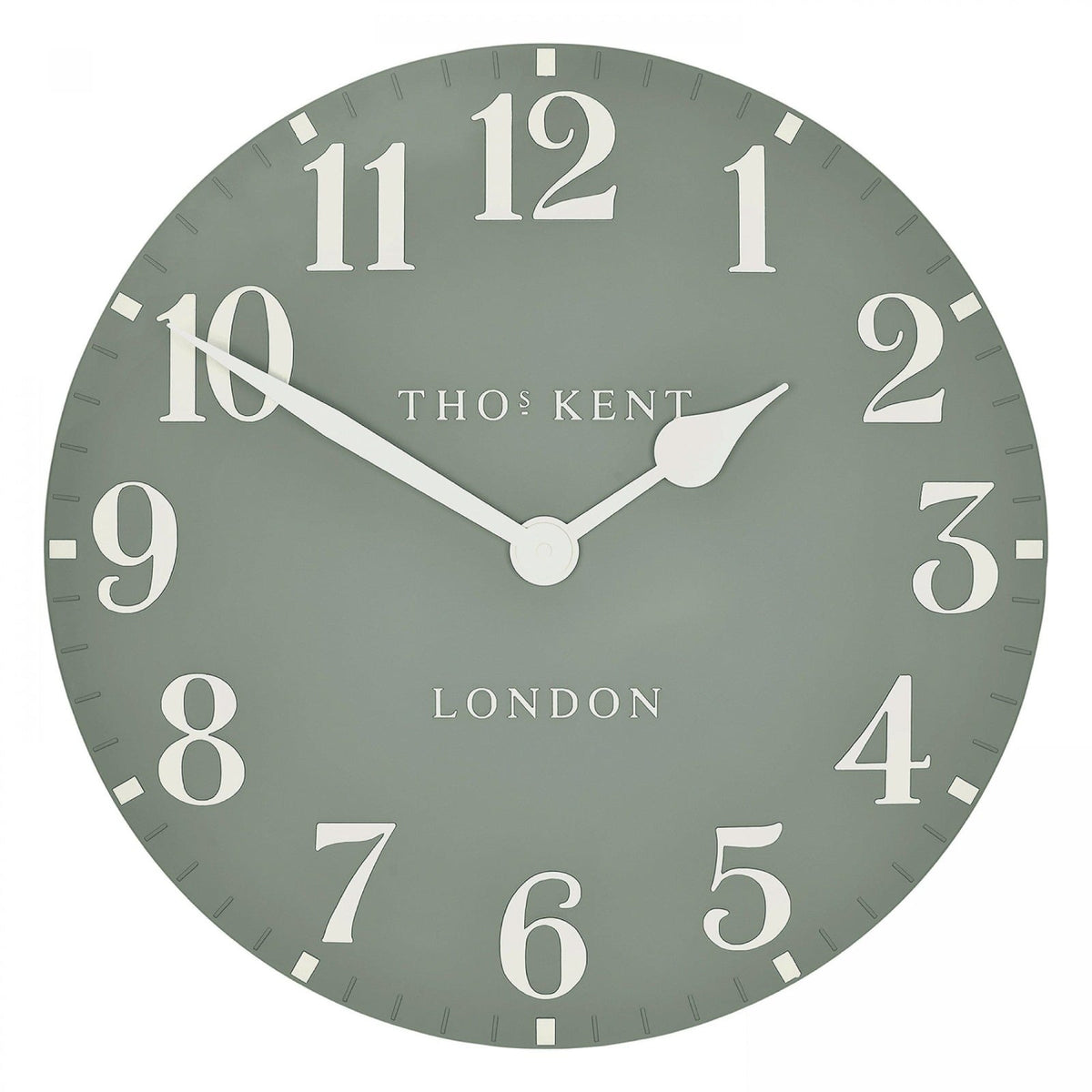 Arabic Wall Clock in Seagrass - Large
