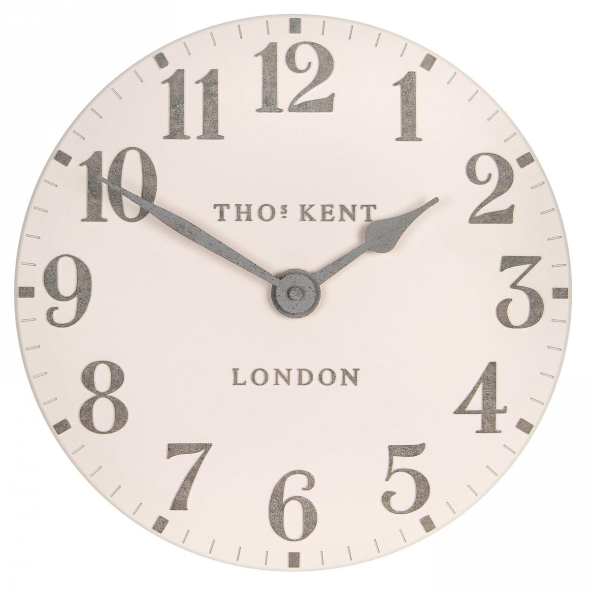 Arabic Wall Clock in Shy Pink - Small