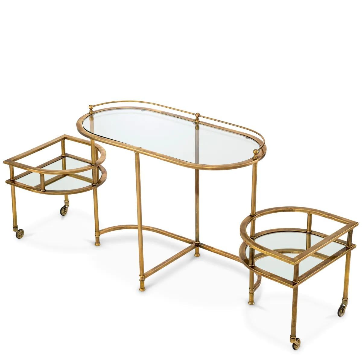 Trolley Lavalle in Vintage Brass Finish