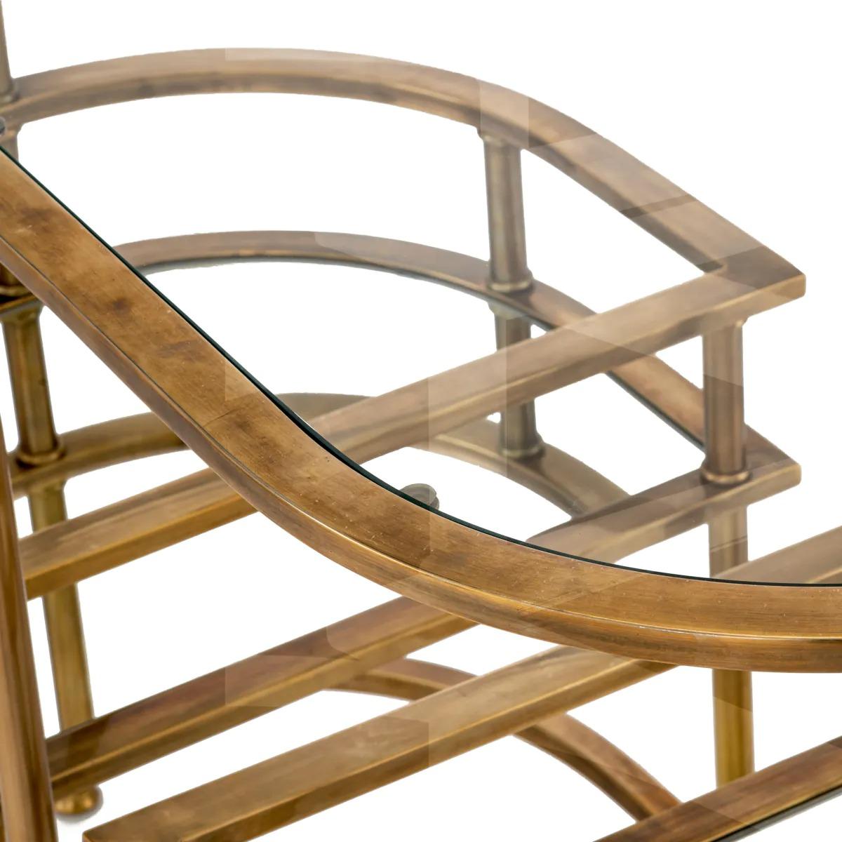 Trolley Lavalle in Vintage Brass Finish