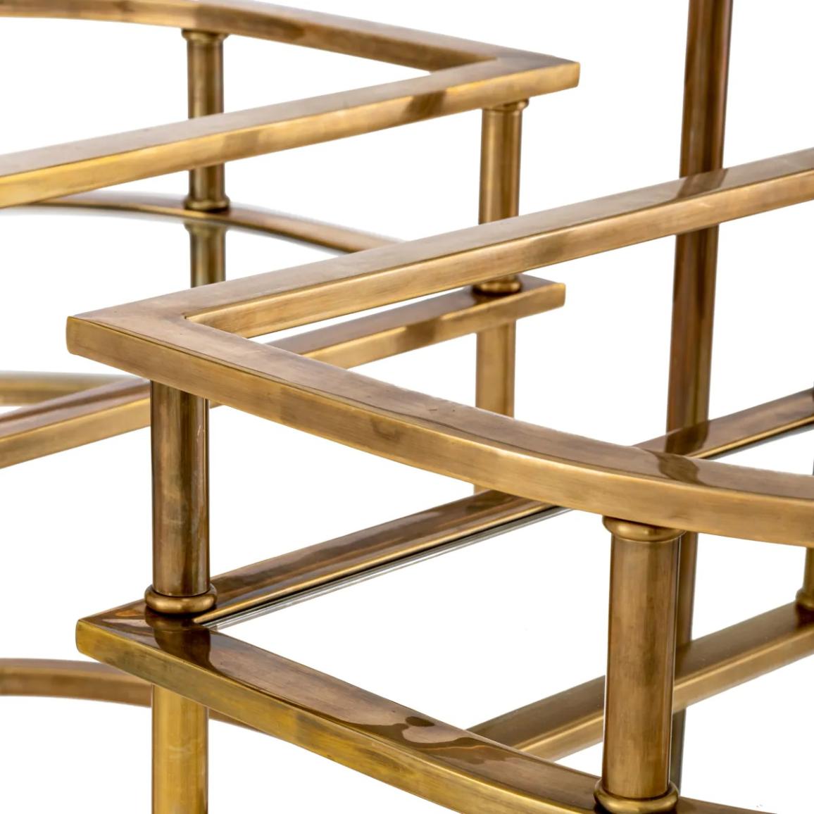 Trolley Lavalle in Vintage Brass Finish