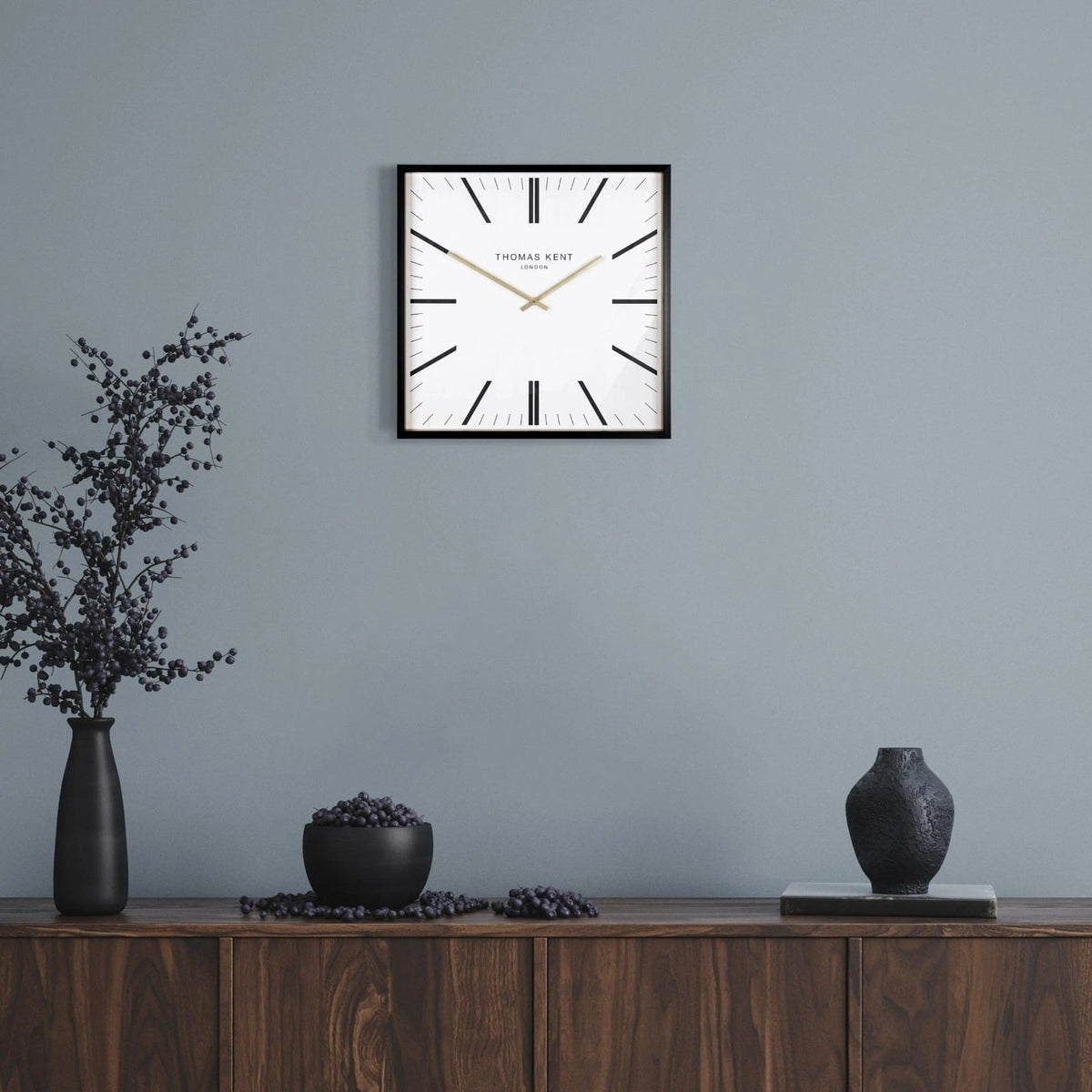 Garrick Wall Clock in White