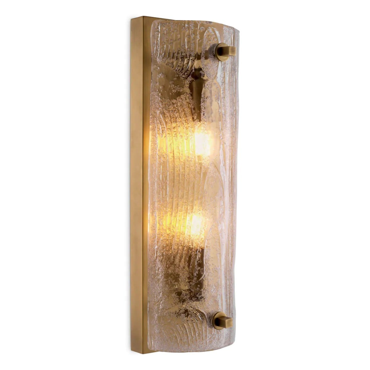 Lagos Wall Light in Antique Brass