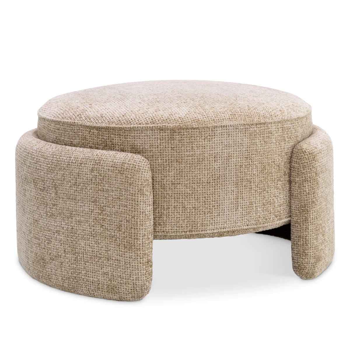 Ortega Stool in Lyssa Sand