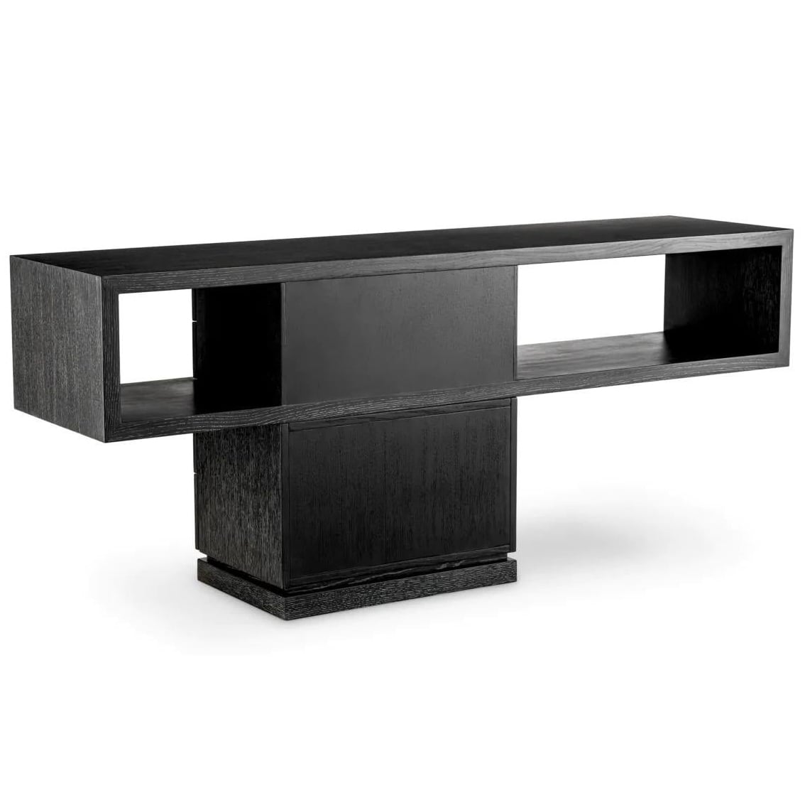 Mantua Console Table in Charcoal Grey