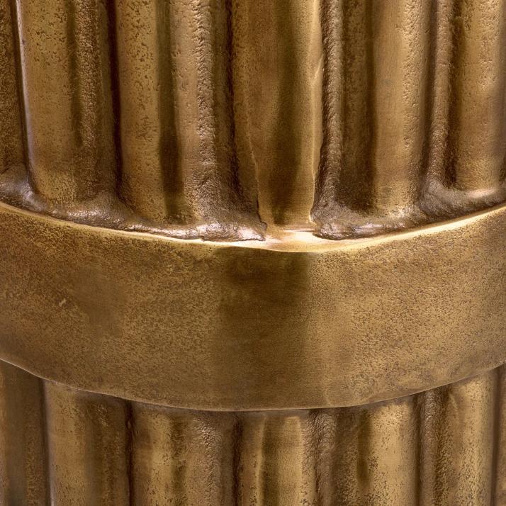 Side Table Padua Small Antique Brass Finish