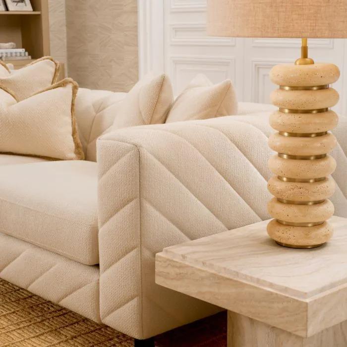 Avellino Sofa in Rêve Cream