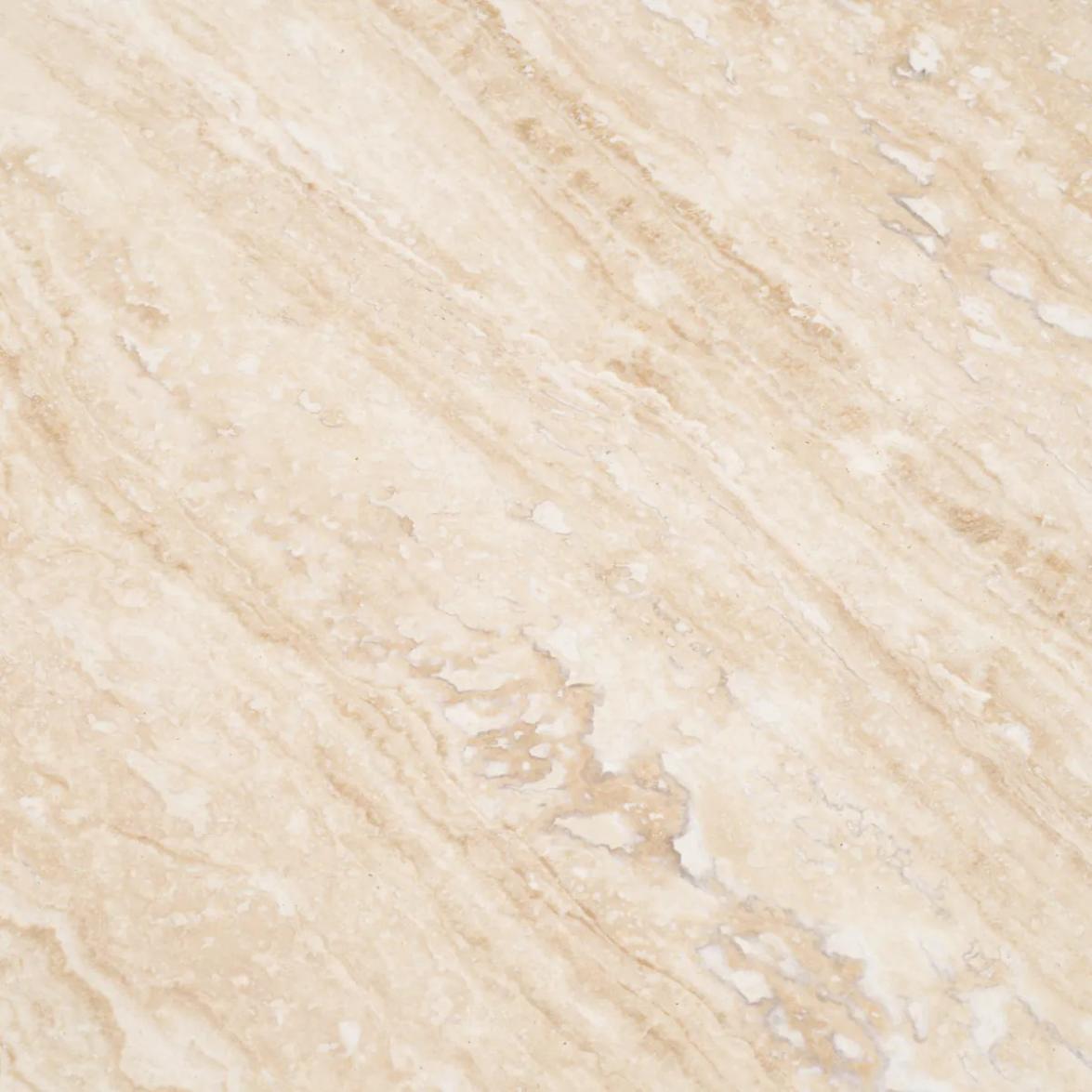 Larino Side Table in Travertine - Small