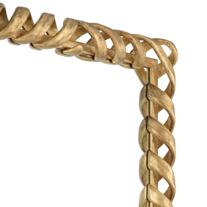 Casone Mirror in Antique Gold