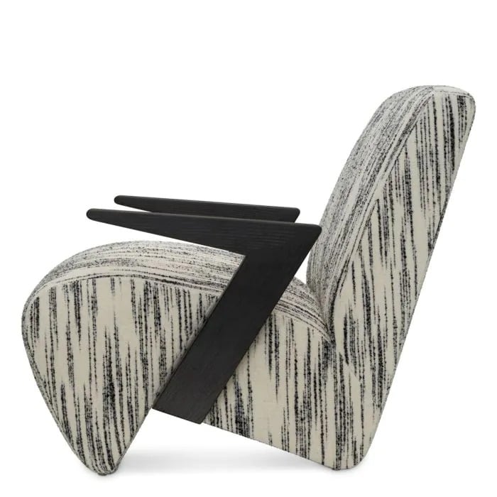 Chair Venosa Radiance Black and White