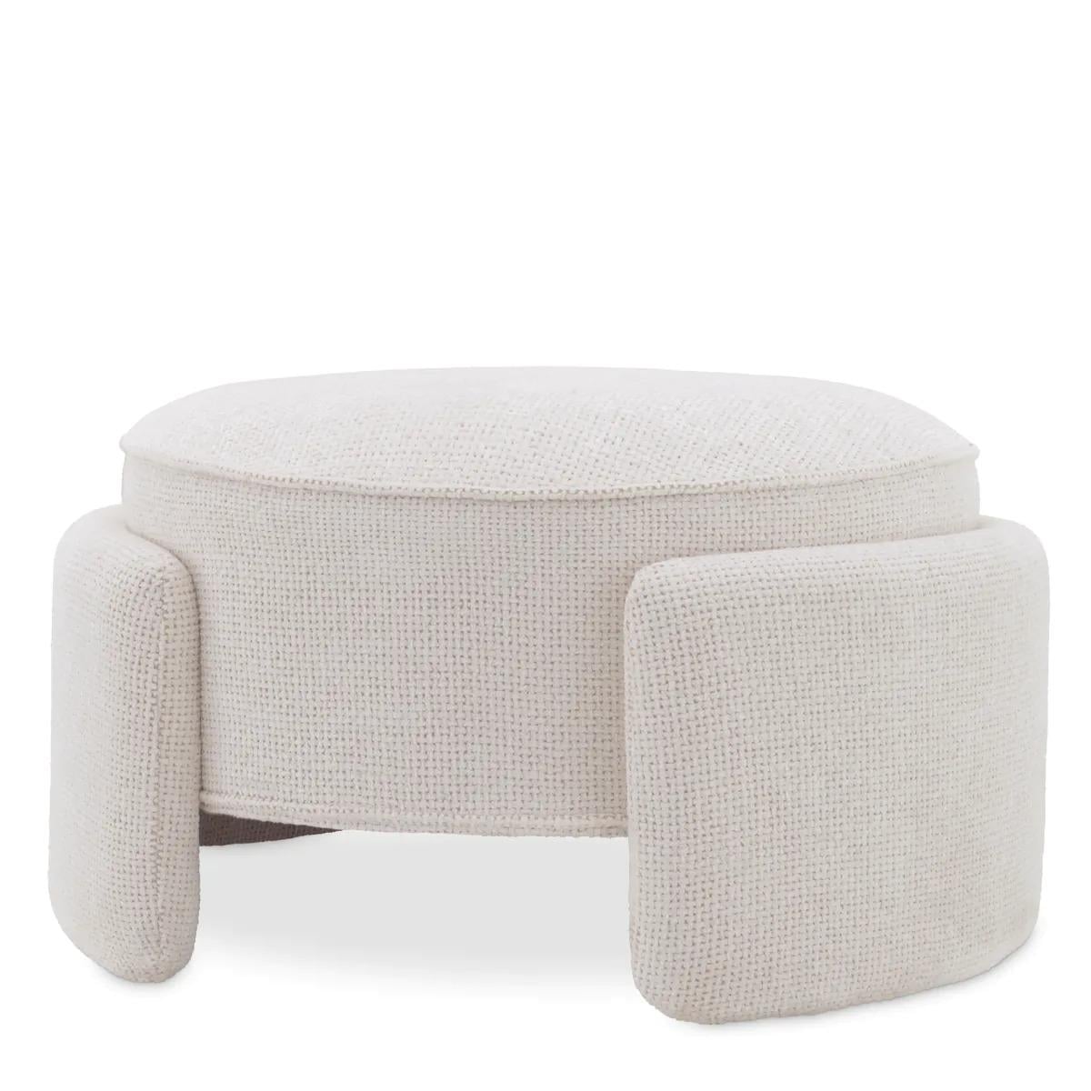 Ortega Stool in Lyssa Off-White