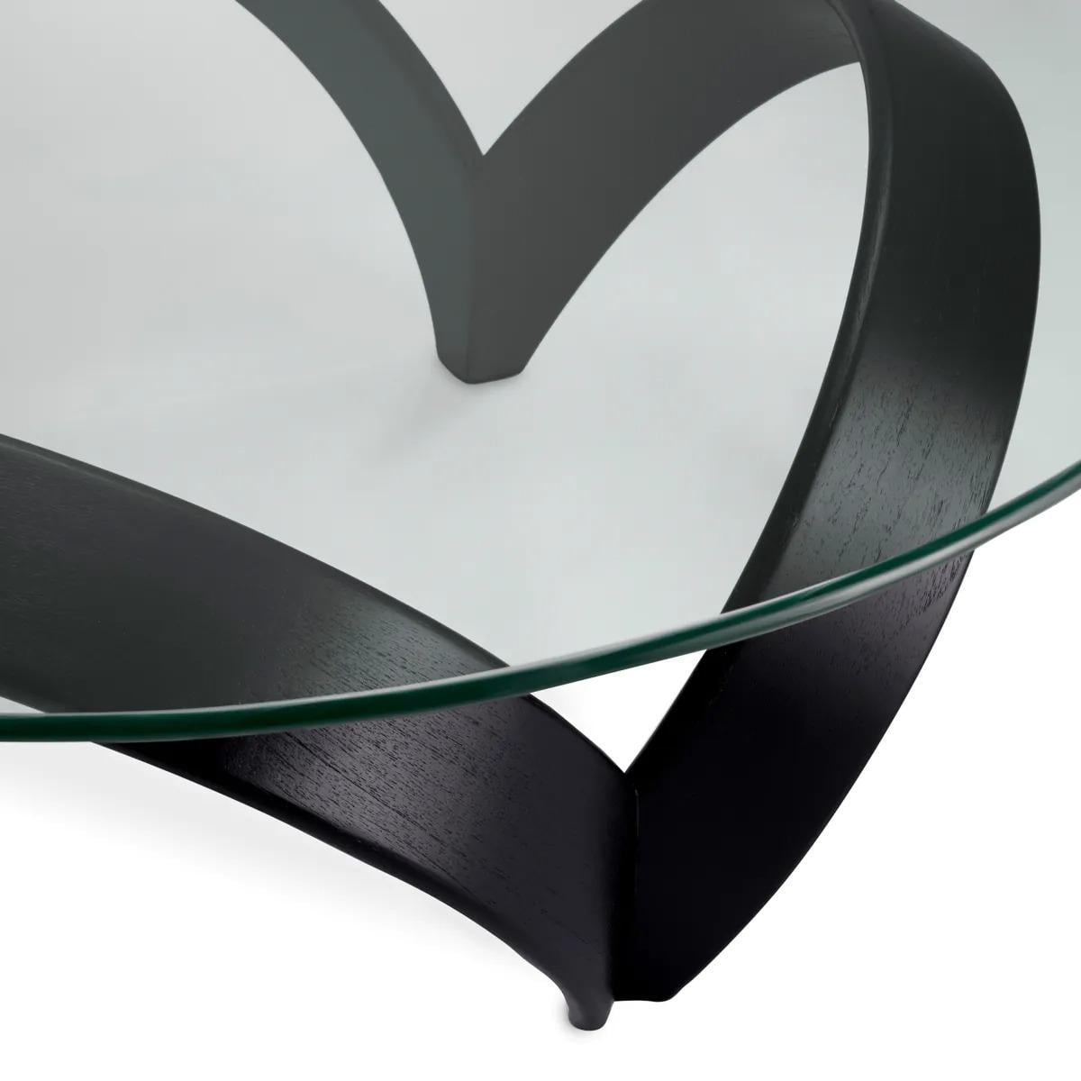 Coffee Table Soquel in Black Veneer