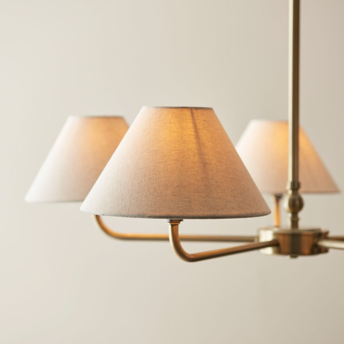 Caspian Pendant Light in Antique Brass - Large
