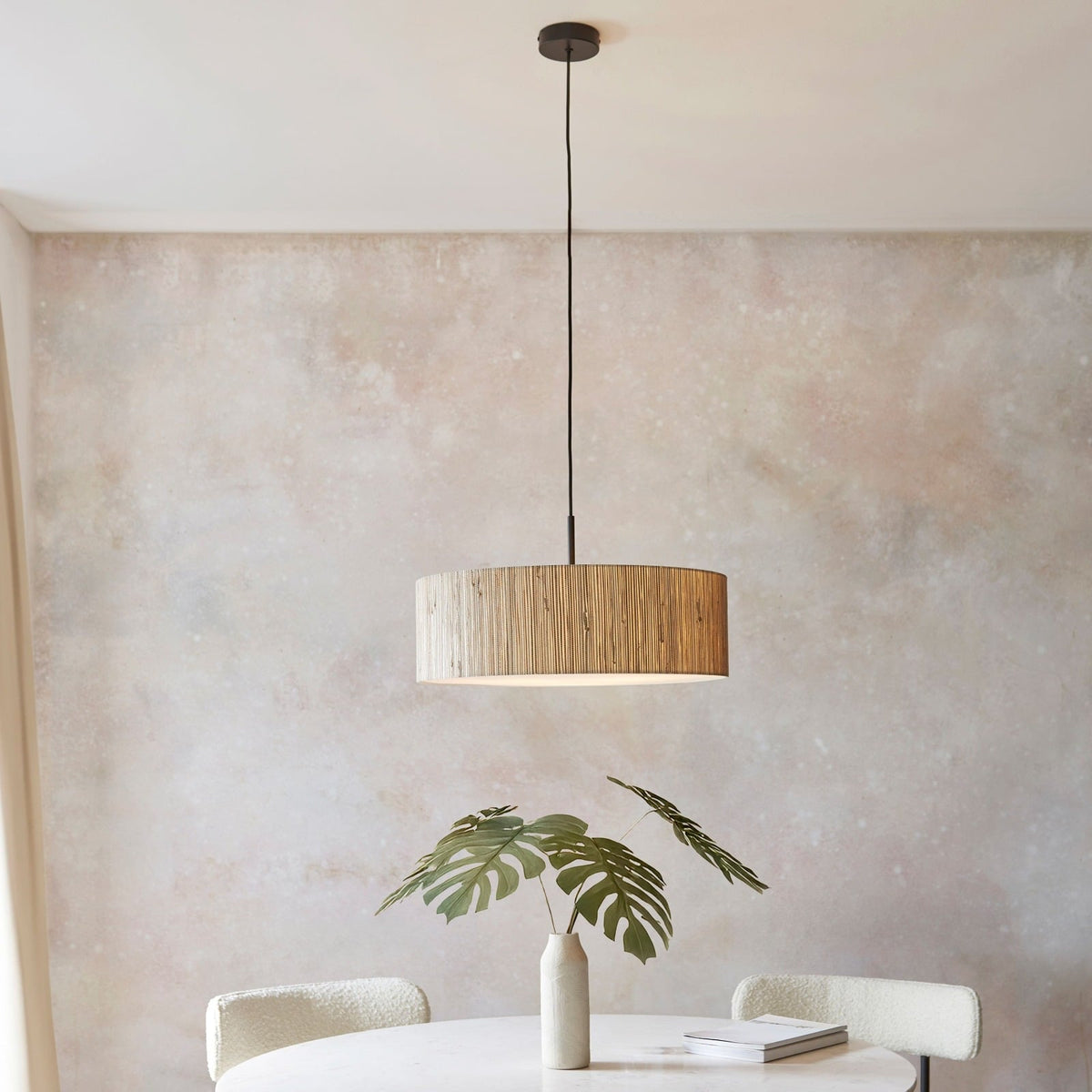 Ardwell Pendant Light in Natural Seagrass