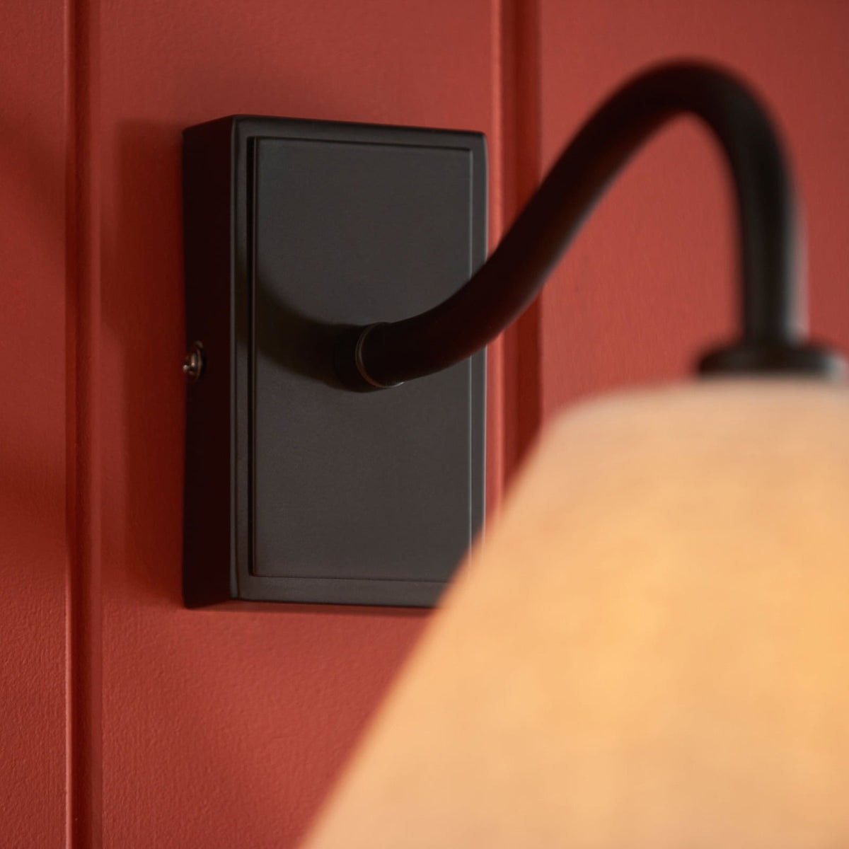 Claudio Wall Light in Matt Black