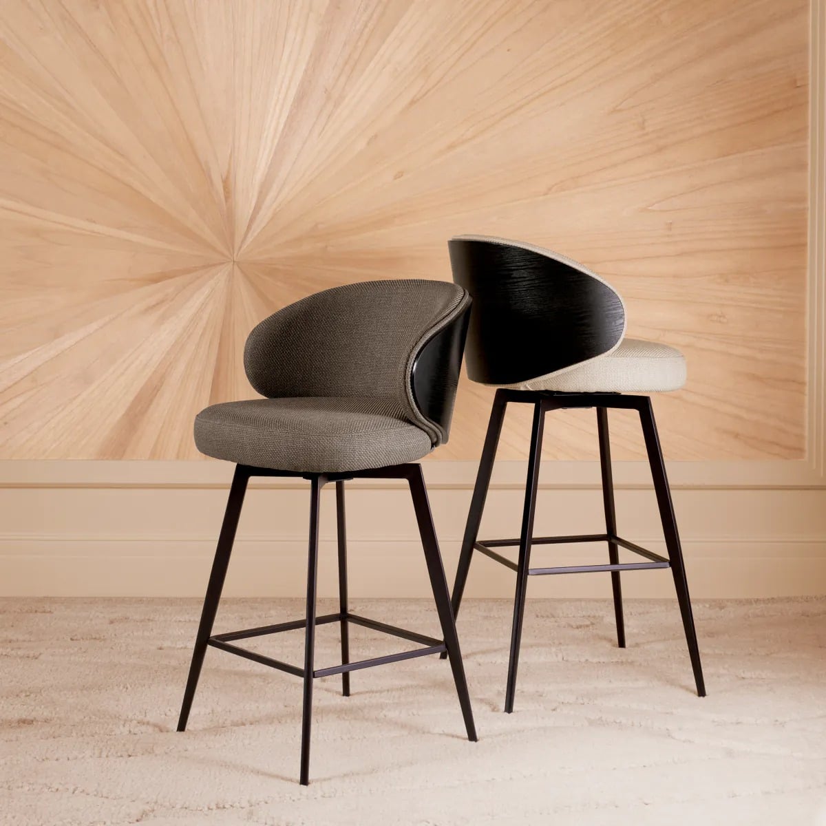 Bar Stool Camerota in Scalea Sand