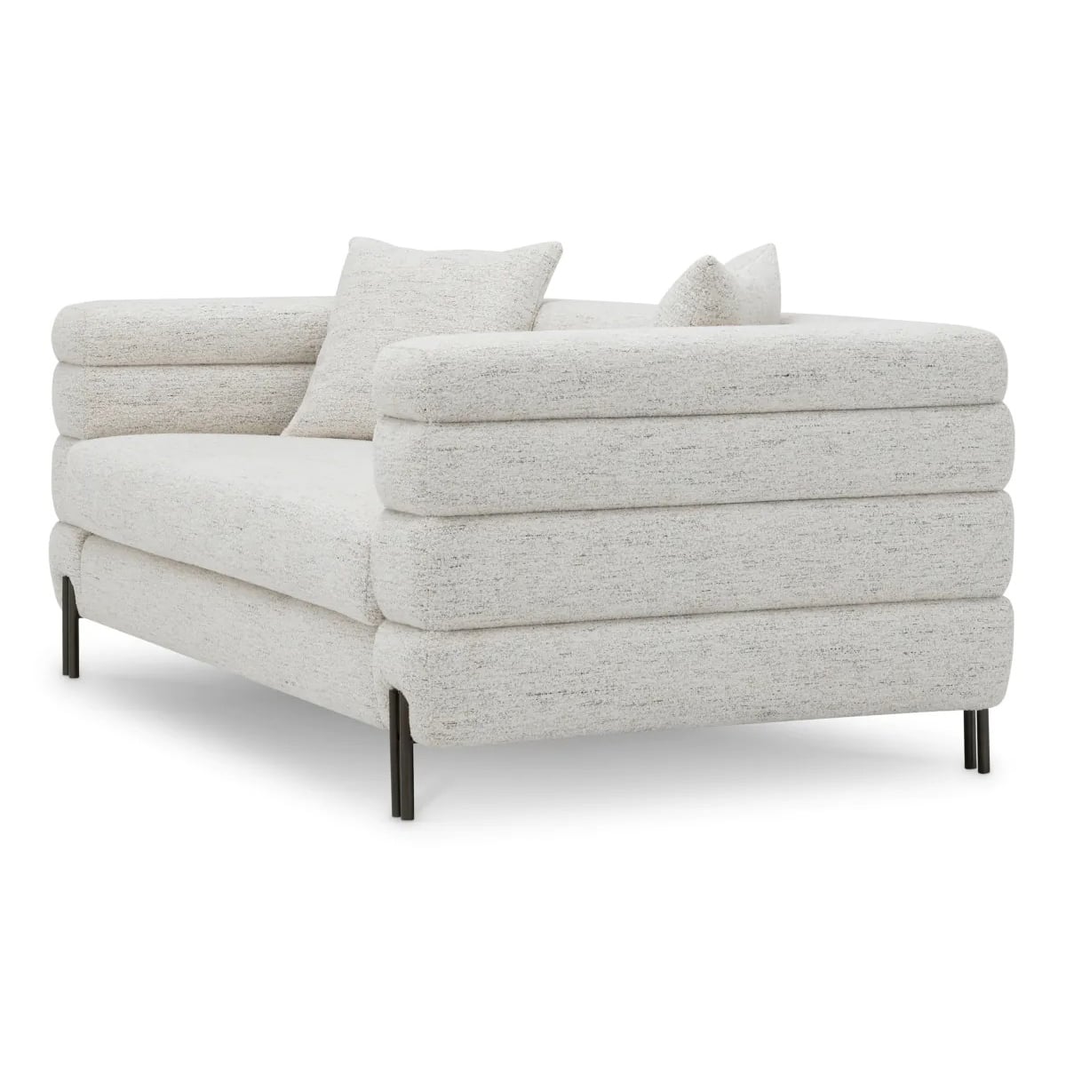 York Sofa in Seashell Off-White - Small
